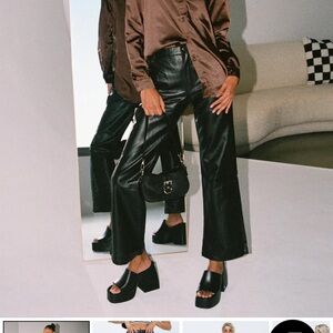 Princess Polly Faux leather pants